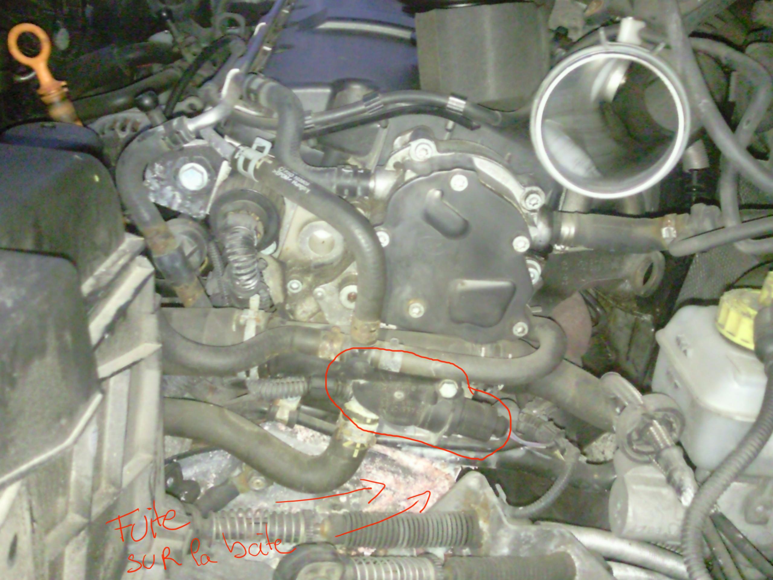 Fuite de liquide de refroidissement [ TDI 130 ] [Diesel] Problèmes