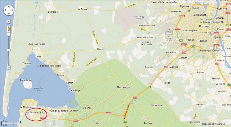 latitude longitude d un lieu