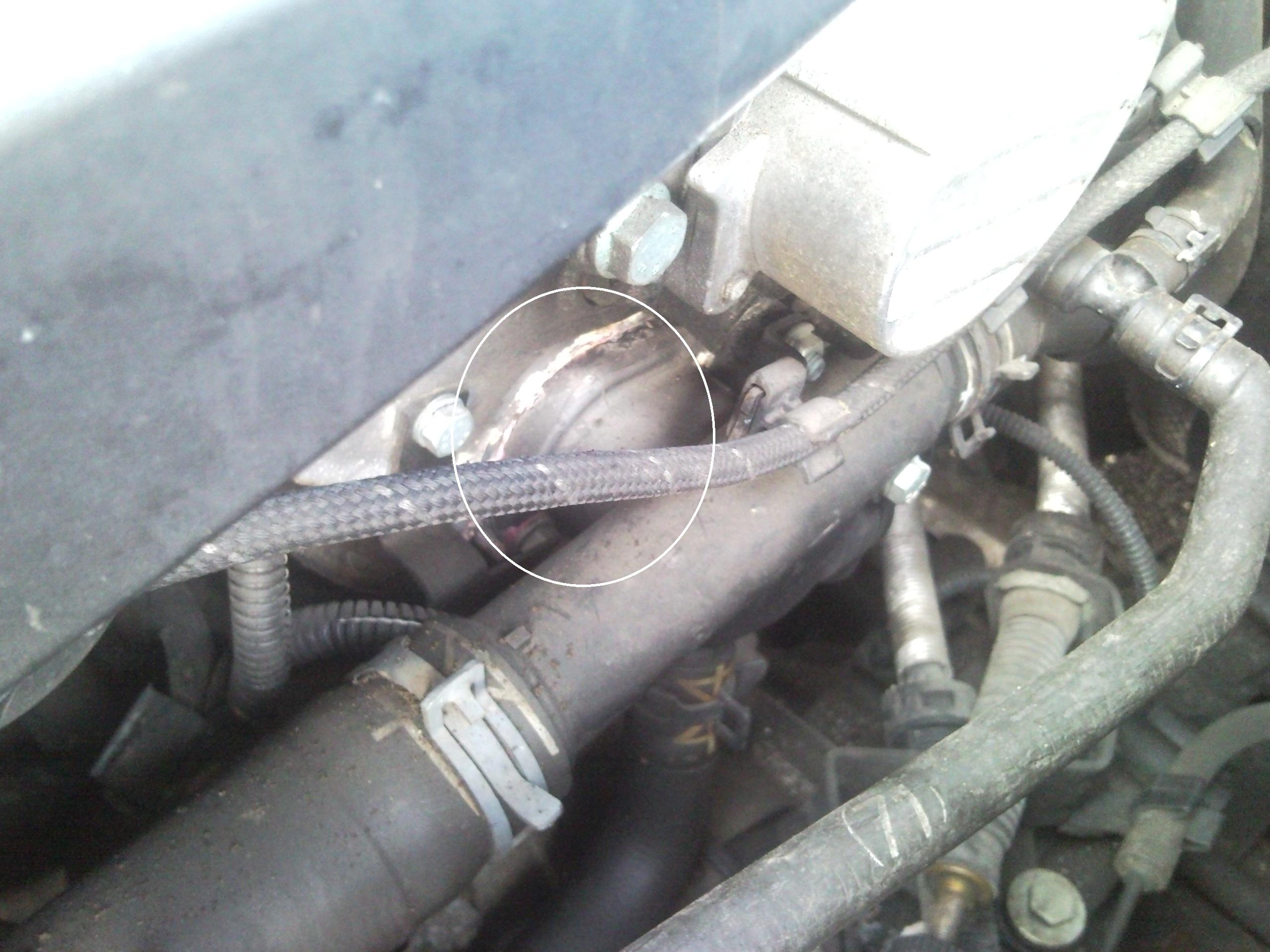 [Liquide de refroidissement] Consommation excessive [Général