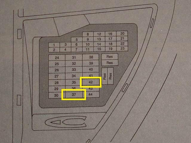 [VW GOLF IV ] 1,6 sr sport - 1998 [ photos modifs P.11 ... 2003 audi a4 cabriolet fuse box diagram 