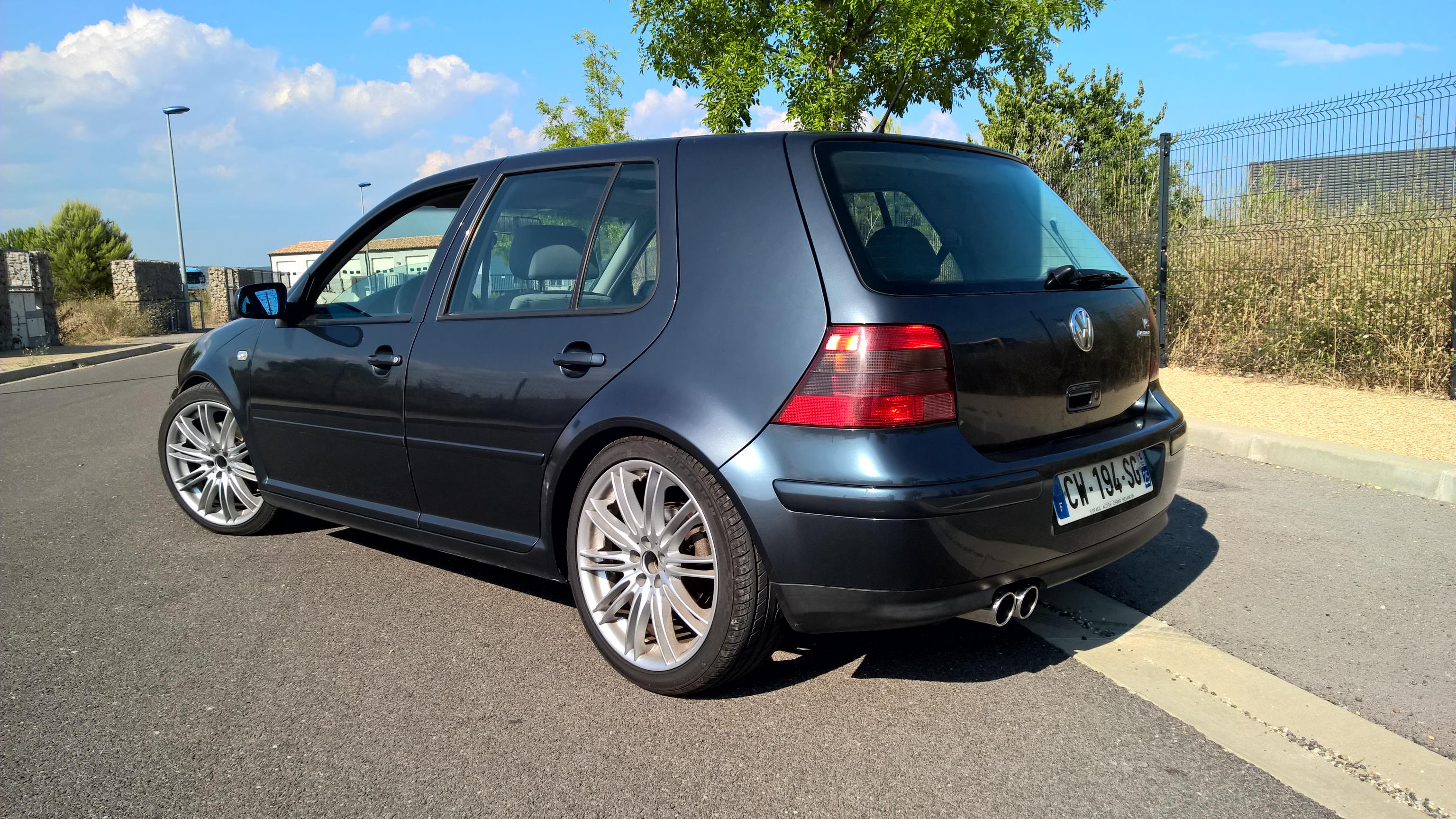 [VW Golf IV] GOLF IV V6 de 2002 Garage des Golf IV 2.0