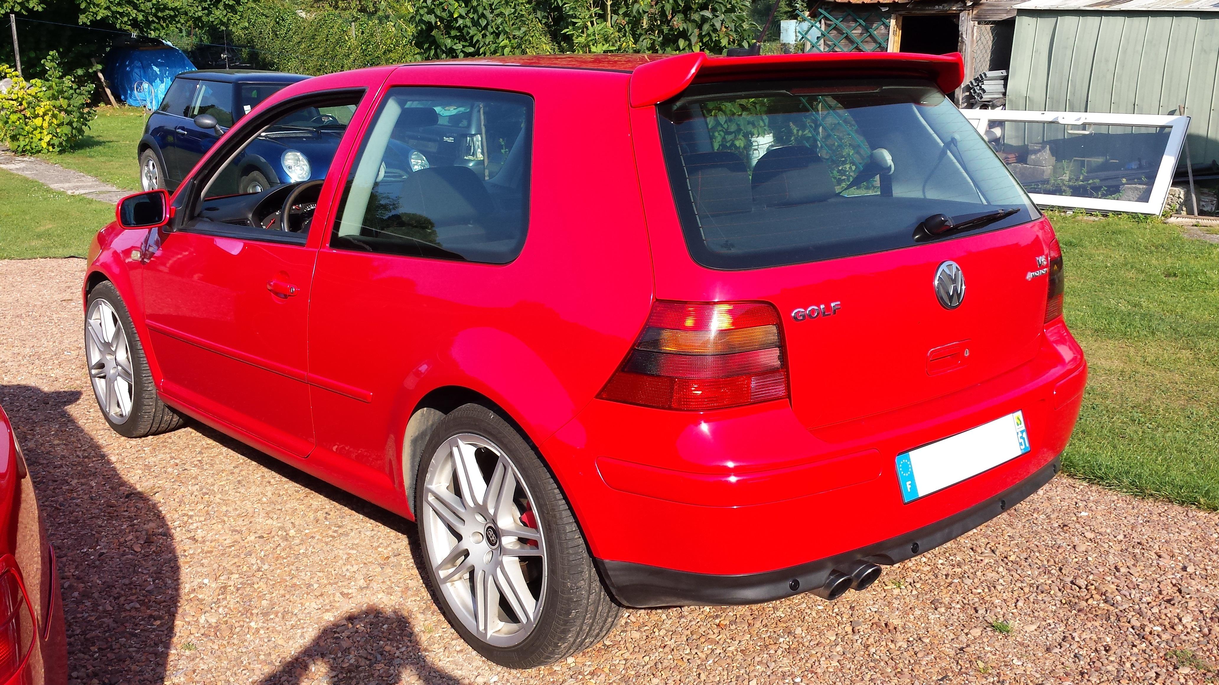 Vw Golf Iv Red V6 4motion Stance Maj Garage Des Golf