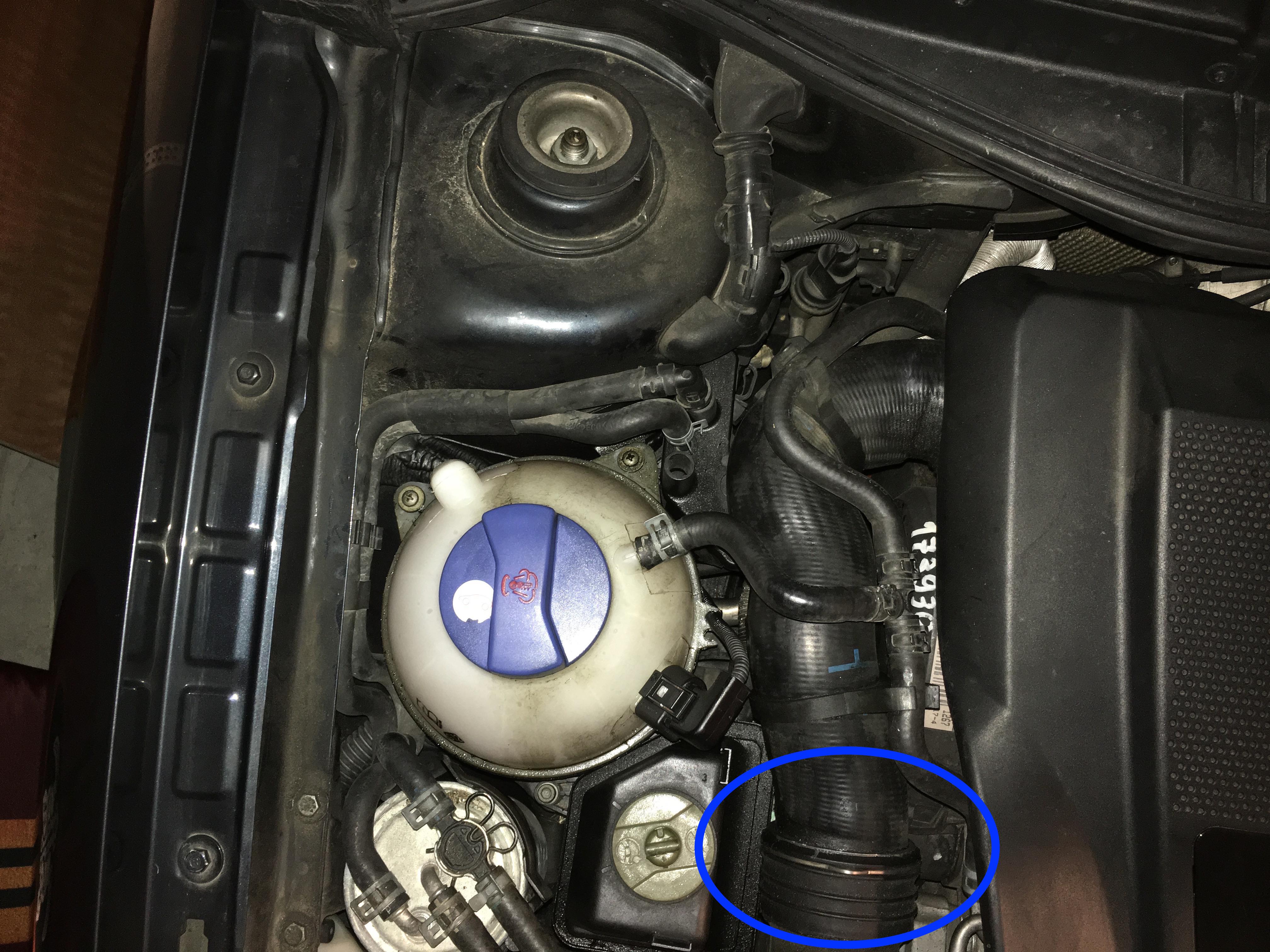 Conduit d'air turbo Golf 4 TDI 150 Demande de Références et Prix sur