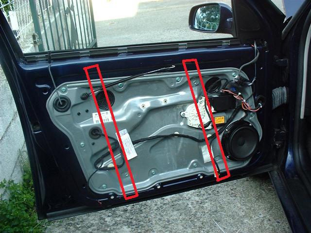 Demonter panneau de porte golf 4