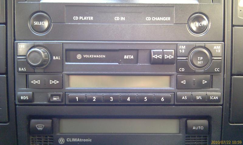 Autoradio radio chargeur golf 4 - Équipement auto