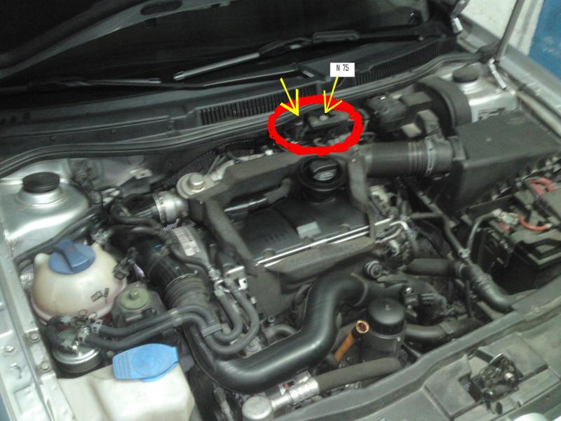 VW Bora zawór N75 Silniki Dieslaproblemy dotyczące